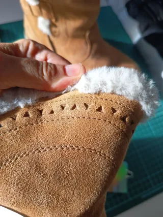 Botas Skechers Beige/Marrón Talla 36