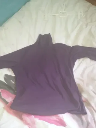 Camisa morada térmica talla 4XL