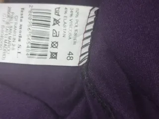 Camisa morada térmica talla 4XL