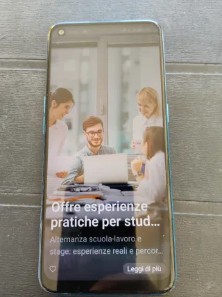 Telefono cellulare blu