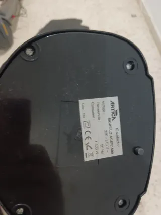 Calefactor portátil con asa