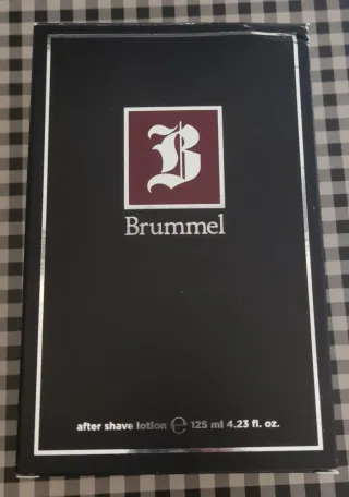 Loción Brummel para después del afeitado