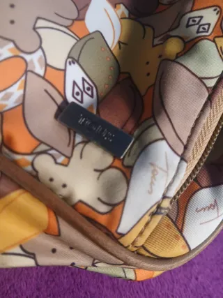 Bandolera con estampado divertido