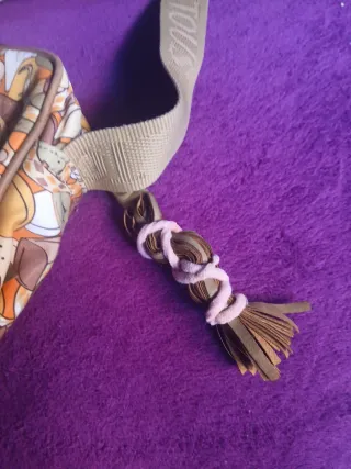 Bandolera con estampado divertido