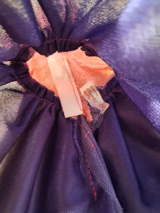 Vestido Muñeca Nancy Rosa y Morado