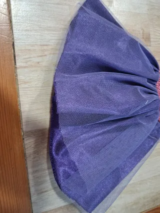 Vestido Muñeca Nancy Rosa y Morado