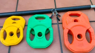 Set Body Pump Discos y Barra