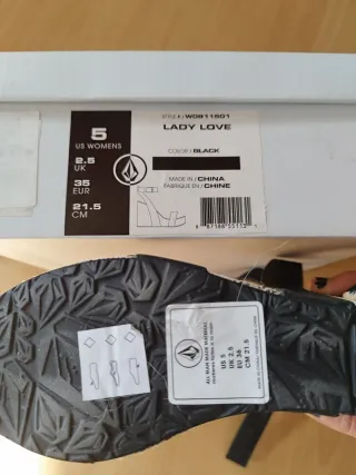 Sandalias Volcom Plataforma Mujer Beige/Negro