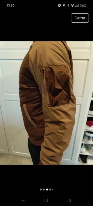 Chaqueta Bomber Nike Reversible Hombre