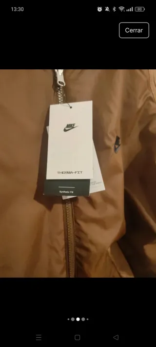 Chaqueta Bomber Nike Reversible Hombre