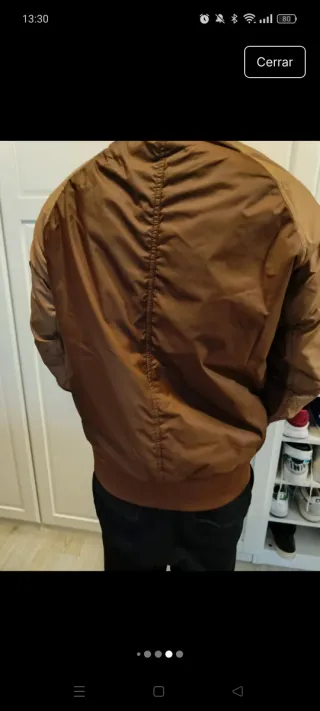 Chaqueta Bomber Nike Reversible Hombre