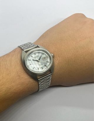 Vintage Citizen automático day‑date, japonés clási