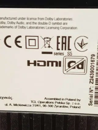 Smart TV TCL 32 S5400A