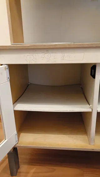 Cocinita de madera Ikea