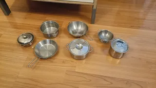 Cocinita de madera Ikea