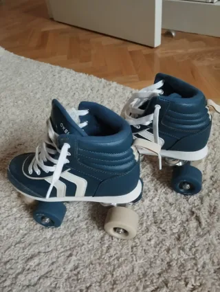 OXELO Patines 4 ruedas infantiles quad 100 jr.