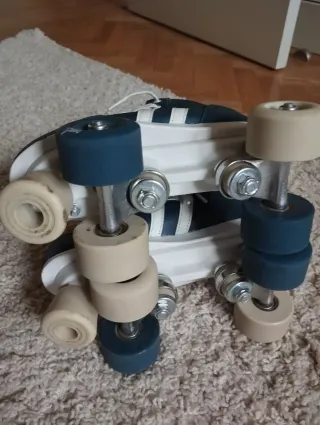 OXELO Patines 4 ruedas infantiles quad 100 jr.