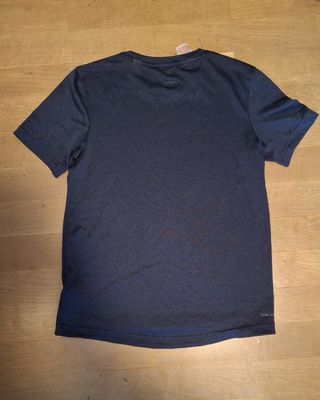 Maglietta sportiva Adidas blu per bambini