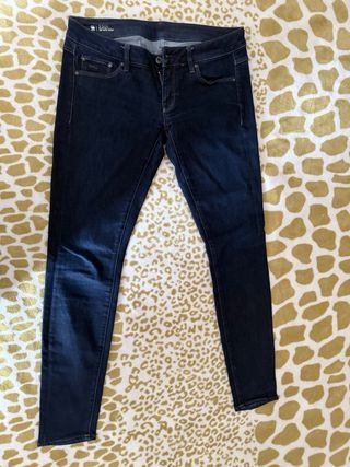 Pantalones G-Star RAW 3301 Skinny Azul. MUJER