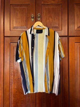 Camiseta Zara Rayas Multicolor Talla M