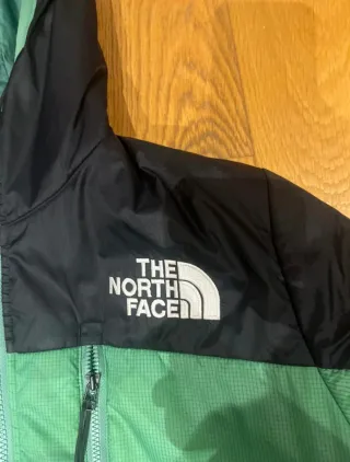 Piumino The North Face nero e verde