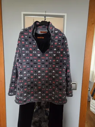 Conjunto pijama polar mujer