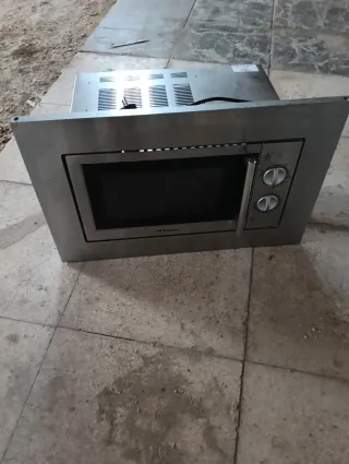 Microondas empotrable acero inoxidable