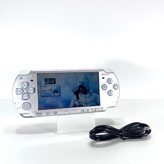 Console Sony PSP Silver con Mod Completa di Cavi