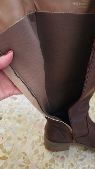 Botas altas marrones