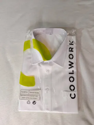 Camisa blanca manga larga