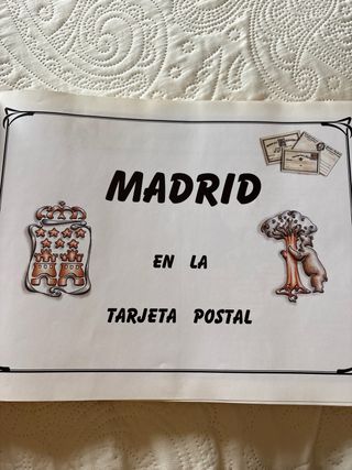 Madrid en la tarjeta postal