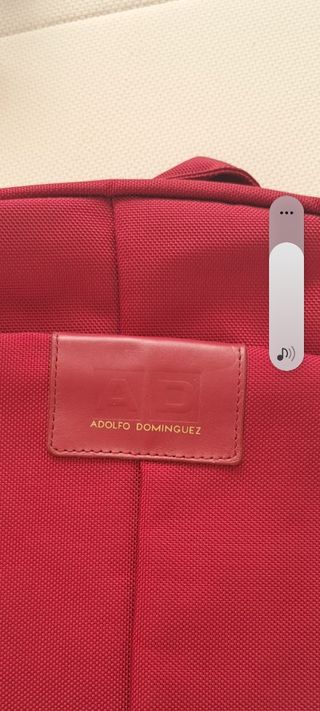 Adolfo Dominguez Mochila  Roja
