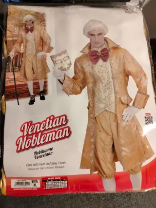 Disfraz Noble Veneciano XL