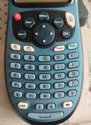 Impresora de etiquetas Dymo LetraTag azul