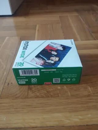 Instax Wide 20 hojas Fujifilm