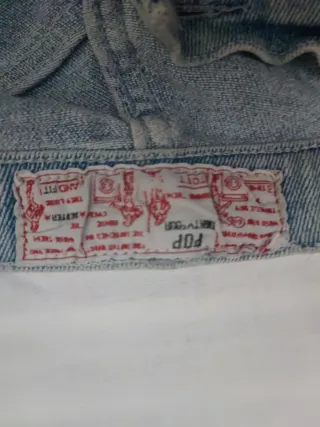 Jeans POP84 donna vintage blu