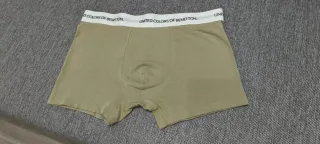Nuevo  Boxer Benetton  Beige Talla M