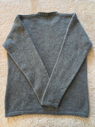 Maglione Calvin Klein pura lana grigio XXL