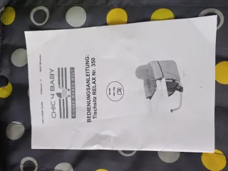 Trona portátil para bebé