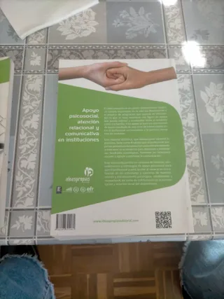 Libro Apoyo Psicosocial, Atención Relacional y Com