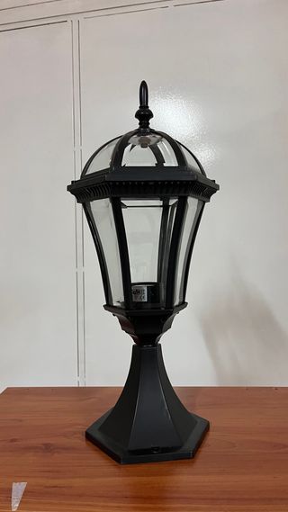 Farola Exterior Negra Clásica Nueva