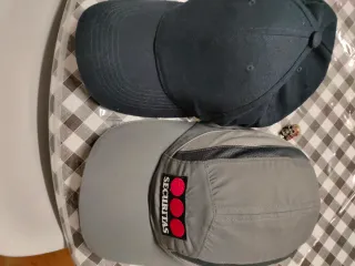 Lote 2 Gorras Laborales (Gris y Azul)