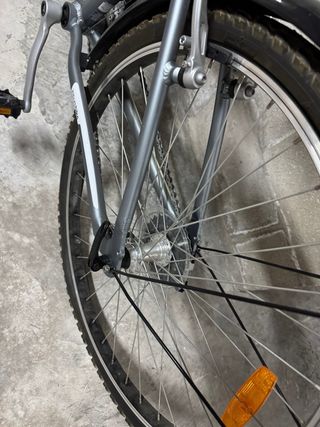 Bicicleta Btwin Original 5 Gris