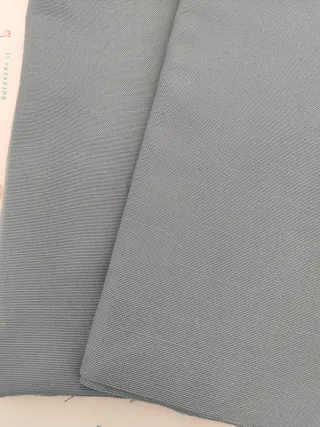 Conjunto retales azul grisáceo