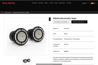 Accesorio Royal Enfield Interceptor Continental GT