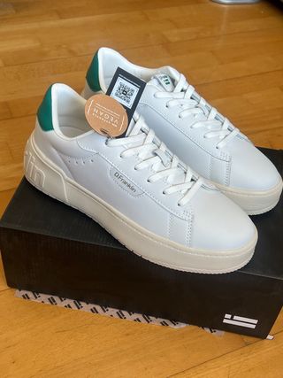 Zapatillas D.Franklin Blancas y Verdes