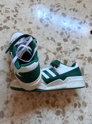 Zapatillas Adidas Forum Low Verdes Blancas