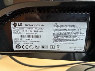 Monitor LG 24 Flatron Ordenador