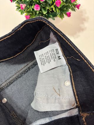 Falda vaquera midi talla M