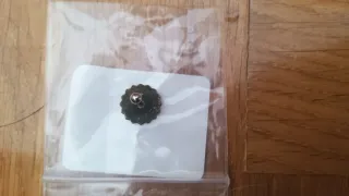 Piercing mandala piedra azul.